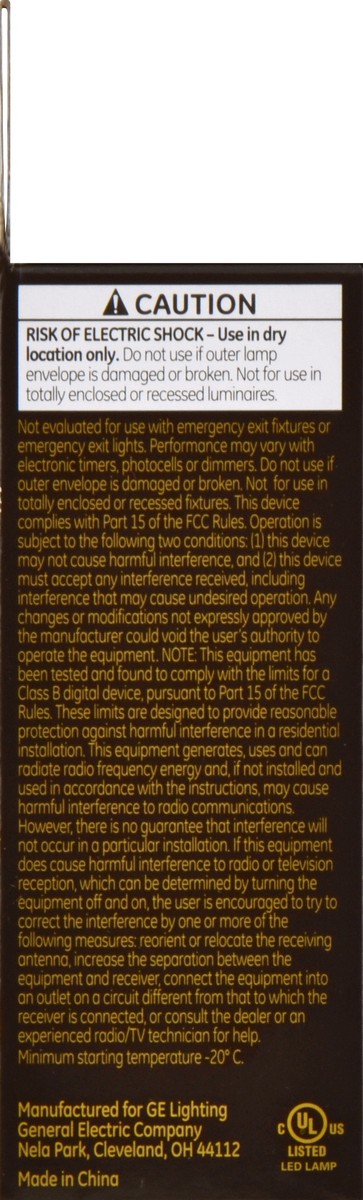 slide 3 of 5, GE Light Bulb 1 ea, 1 ct