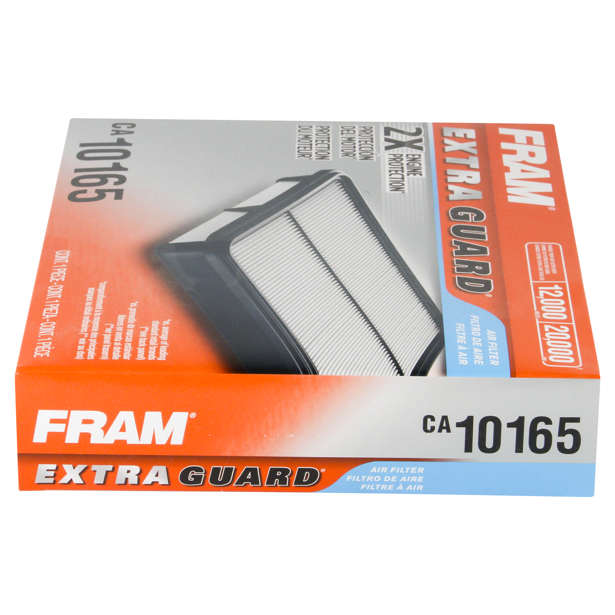 slide 3 of 6, Fram Extra Guard Air Filter CA10165, 1 ct