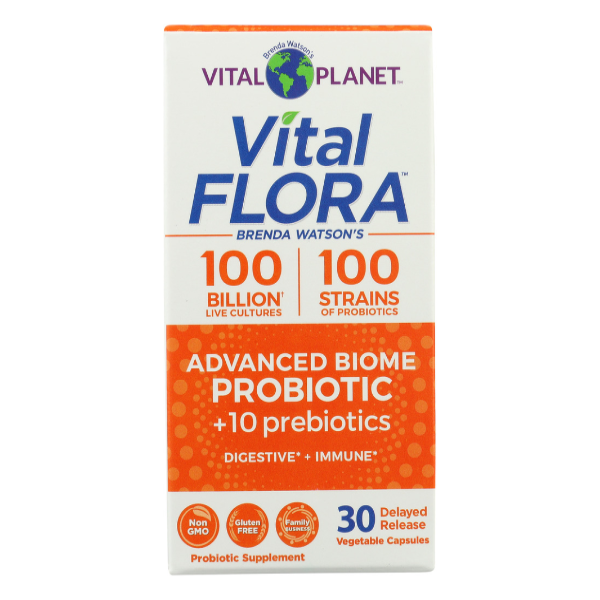 slide 1 of 1, Vital Planet V Flora Probio Adv Biome 100B, 1 ct