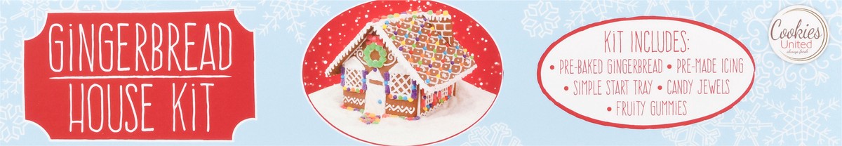 slide 4 of 13, Cookies United Gingerbread House Kit 27 oz, 27 oz