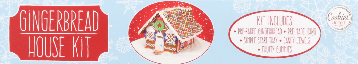 slide 8 of 13, Cookies United Gingerbread House Kit 27 oz, 27 oz