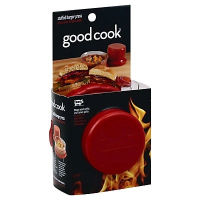 slide 1 of 1, Good Cook BBQ Stuffed Burger Press, 1 ct