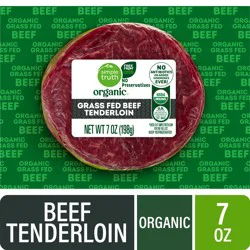 Simple Truth Organic Grass Fed Beef Tenderloin Steak