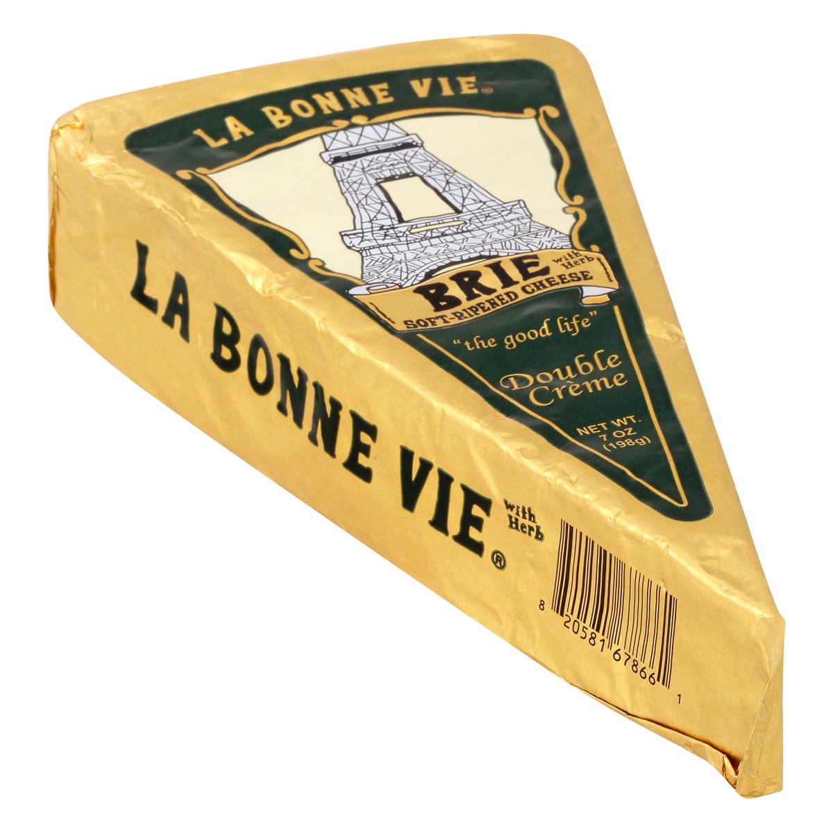 slide 2 of 11, La Bonne Vie Herb Brie Gold Foil - 7 Oz, 7 oz
