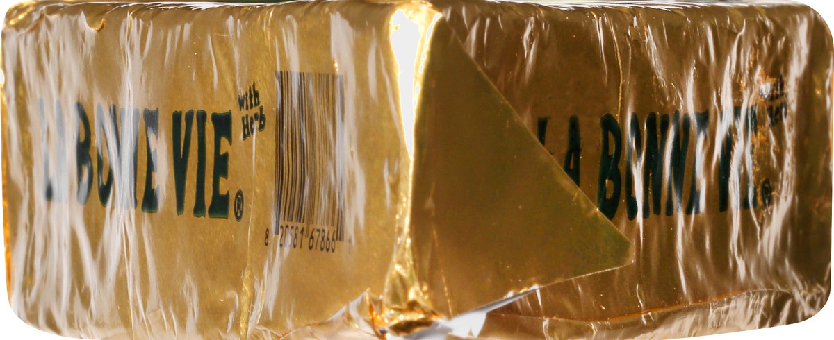 slide 9 of 11, La Bonne Vie Herb Brie Gold Foil - 7 Oz, 7 oz