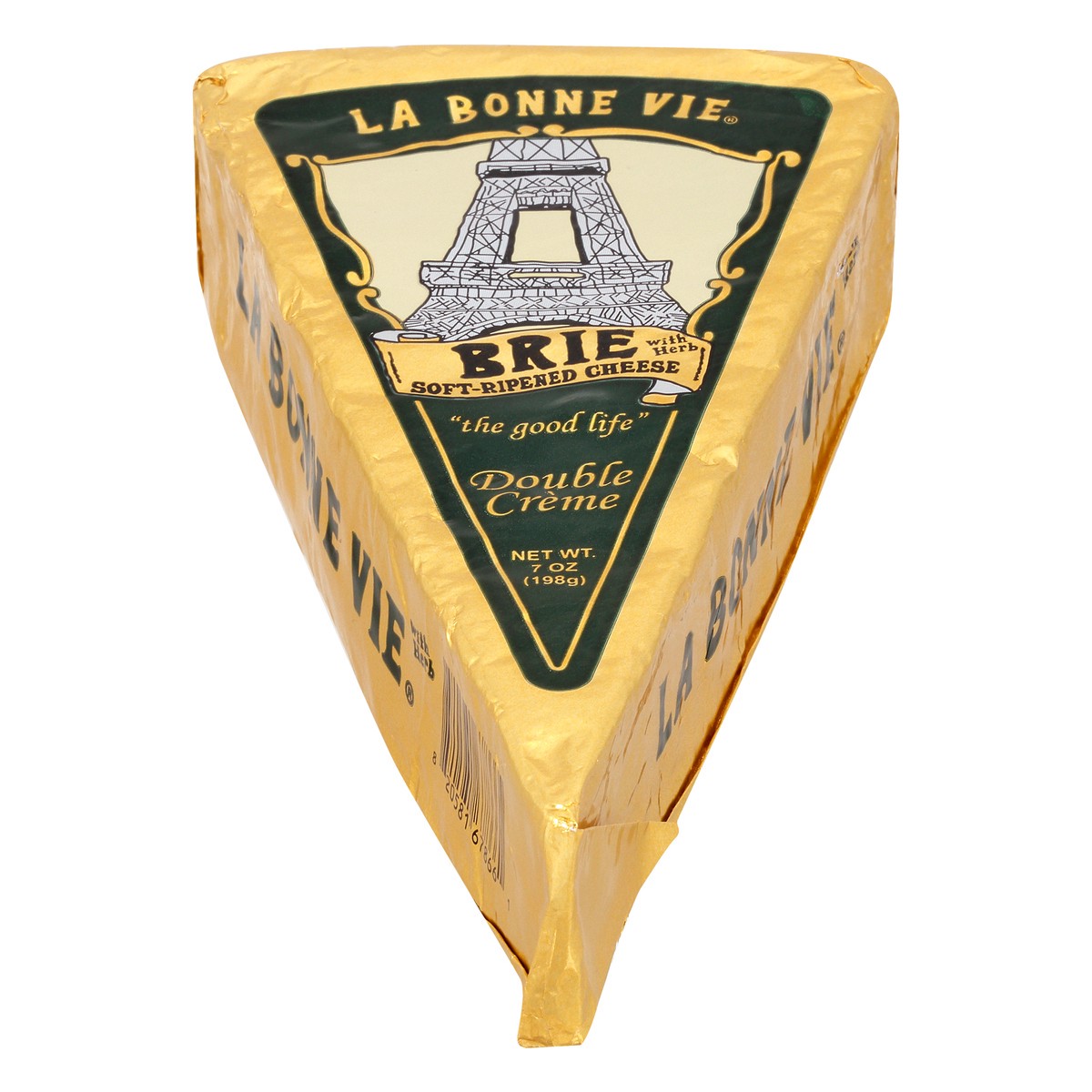 slide 3 of 11, La Bonne Vie Herb Brie Gold Foil - 7 Oz, 7 oz