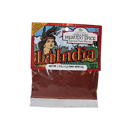 slide 1 of 1, La India Menudo Spice, 1.5 oz