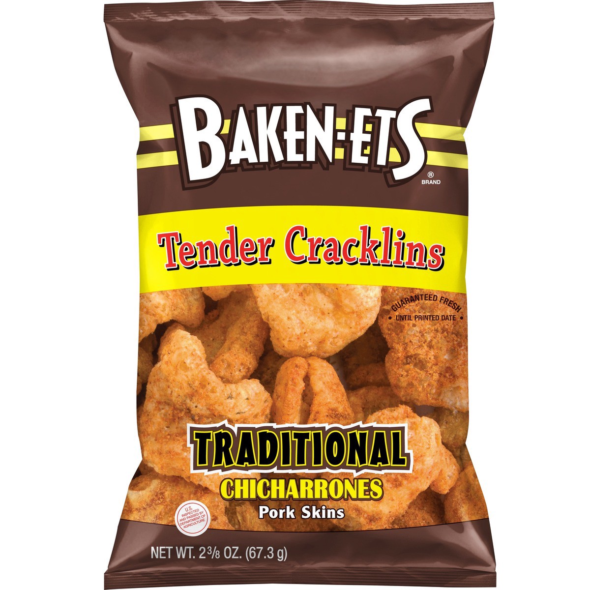 slide 7 of 7, BAKEN-ETS Pork Rinds, 2.38 oz