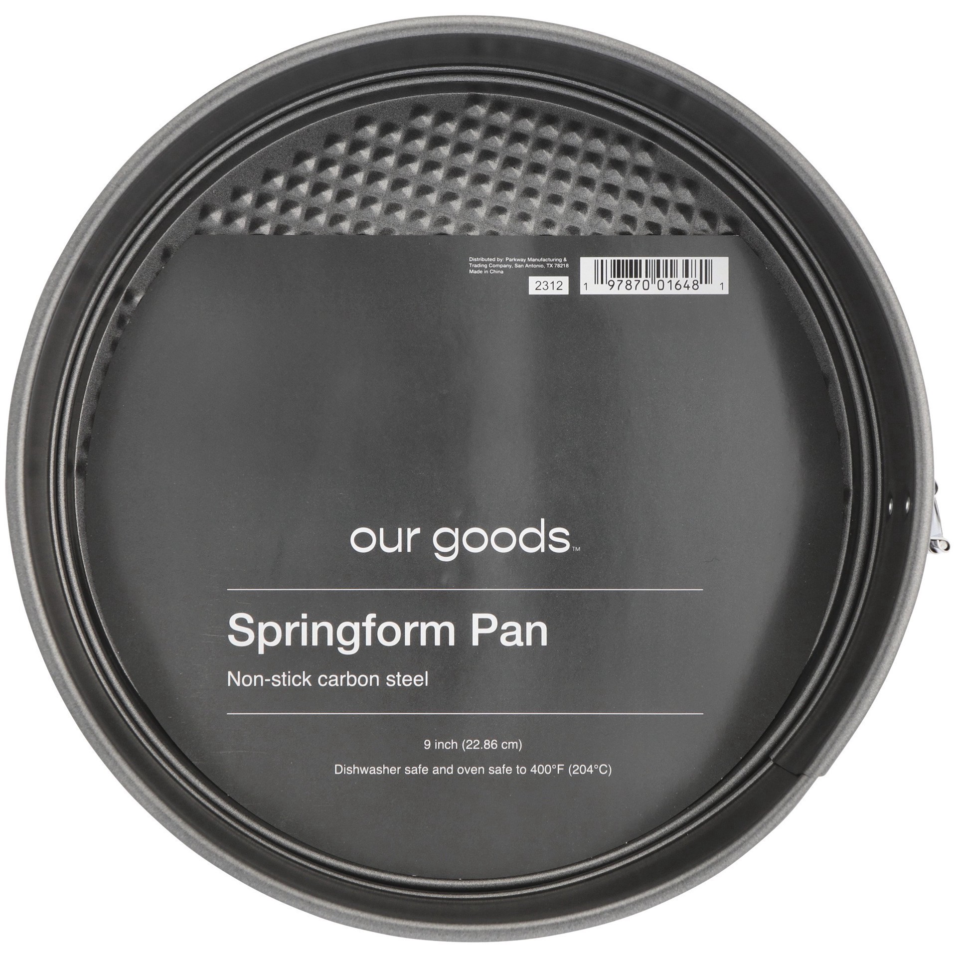 slide 1 of 1, our goods Springform Cake Pan, 9 ft ft