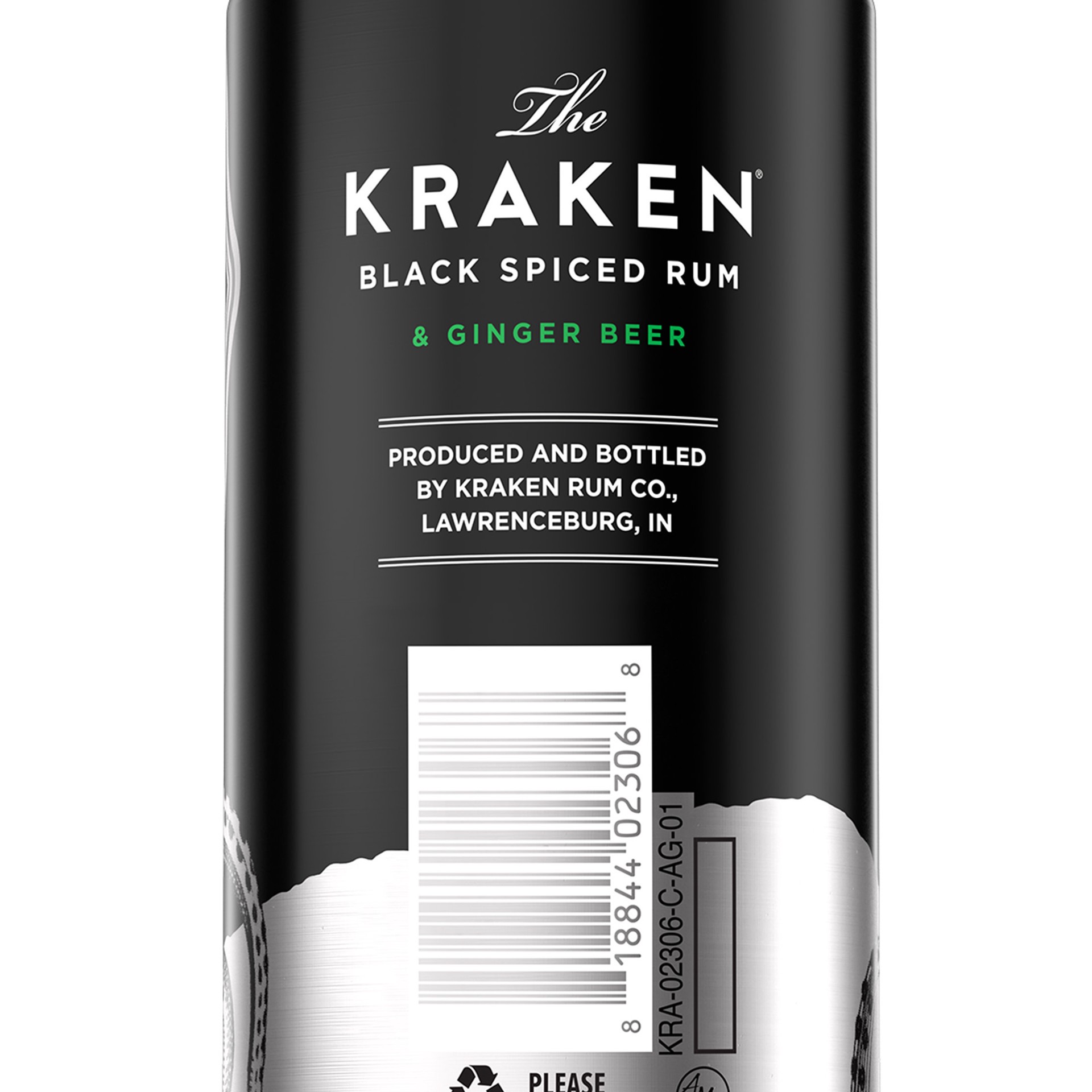 slide 3 of 5, Kraken & Ginger Beer Ready to Drink Cocktail - 4-355 ml, 355 ml