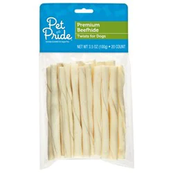 Pet Pride Twists for Dogs 20 ea