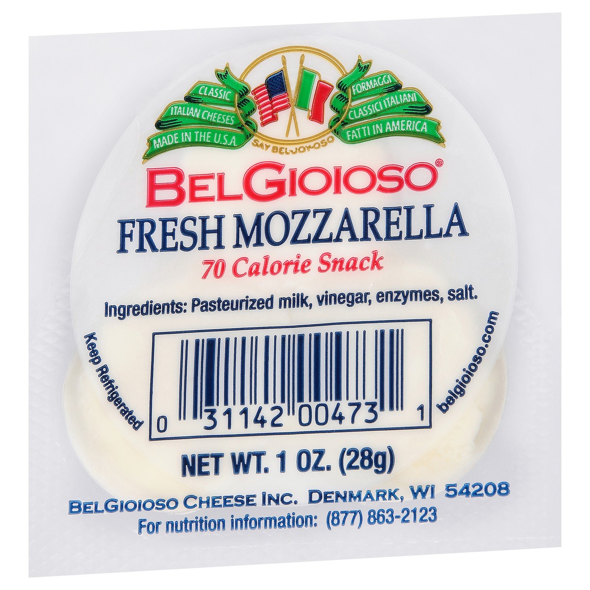 slide 4 of 11, BelGioioso Fresh Mozzarella Cheese 1 oz, 1 oz