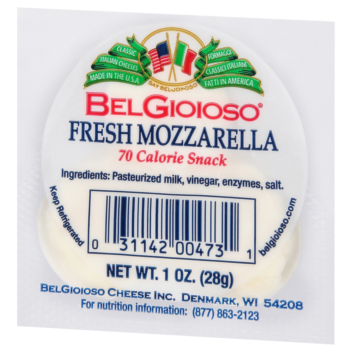 slide 6 of 11, BelGioioso Fresh Mozzarella Cheese 1 oz, 1 oz