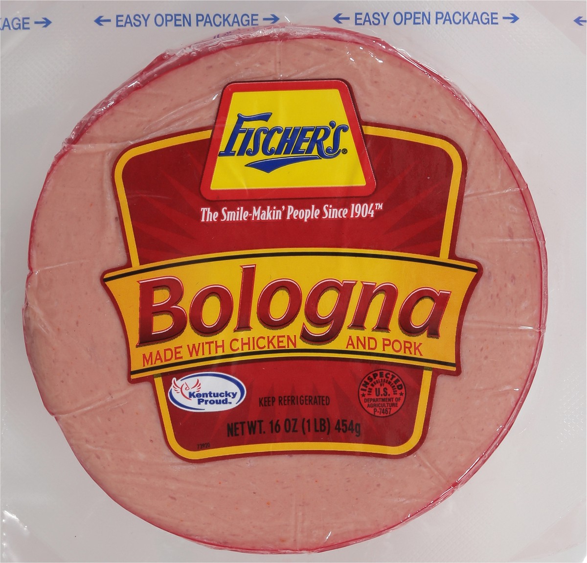 slide 6 of 9, Fischer's Bologna, 16 oz, 1 lb, 16 oz