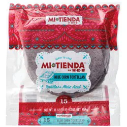 H-E-B Mi Tienda Ready to Cook Blue Corn Tortillas