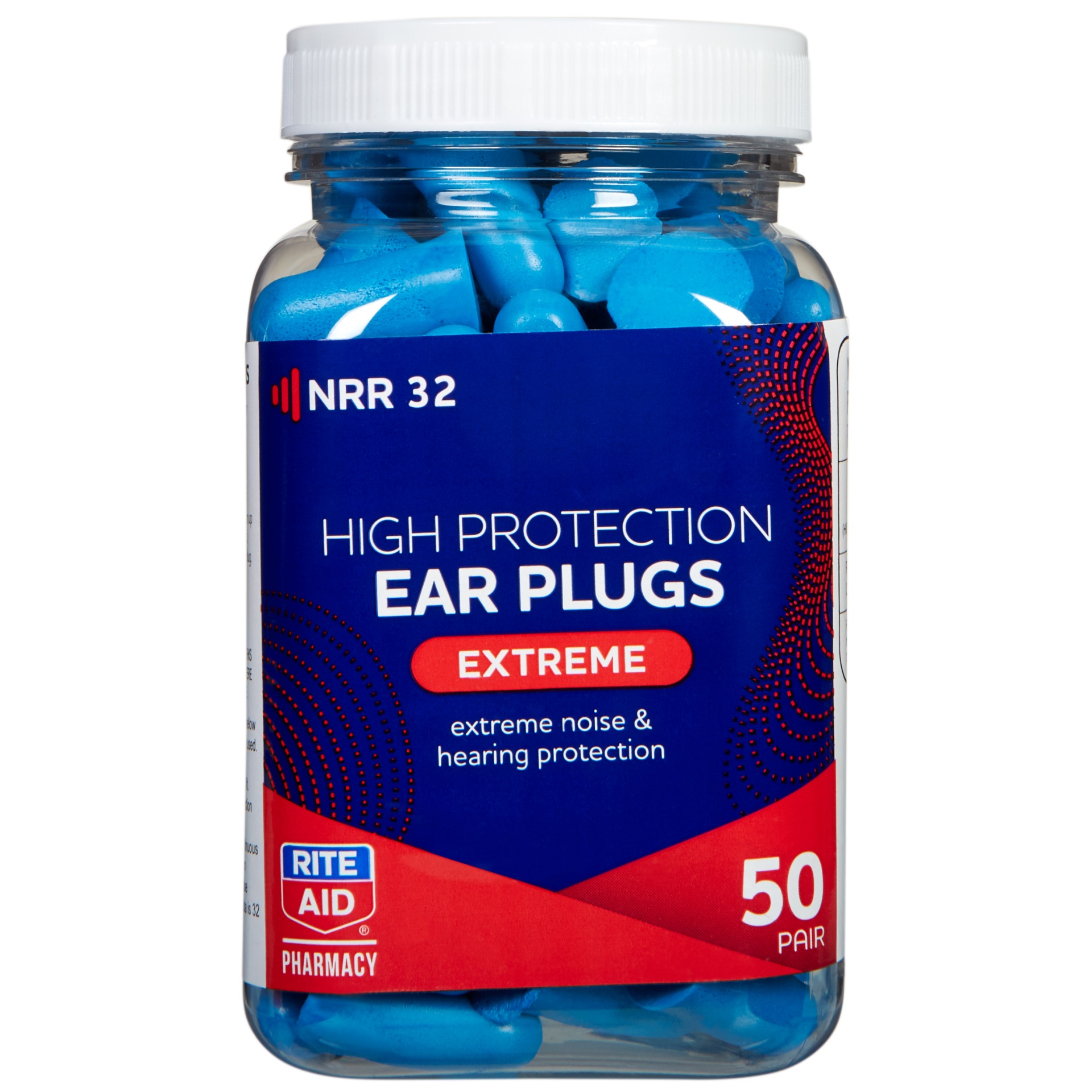 slide 1 of 4, Rite Aid Ra Ear Plugs Extreme 50Pr, 1 ct