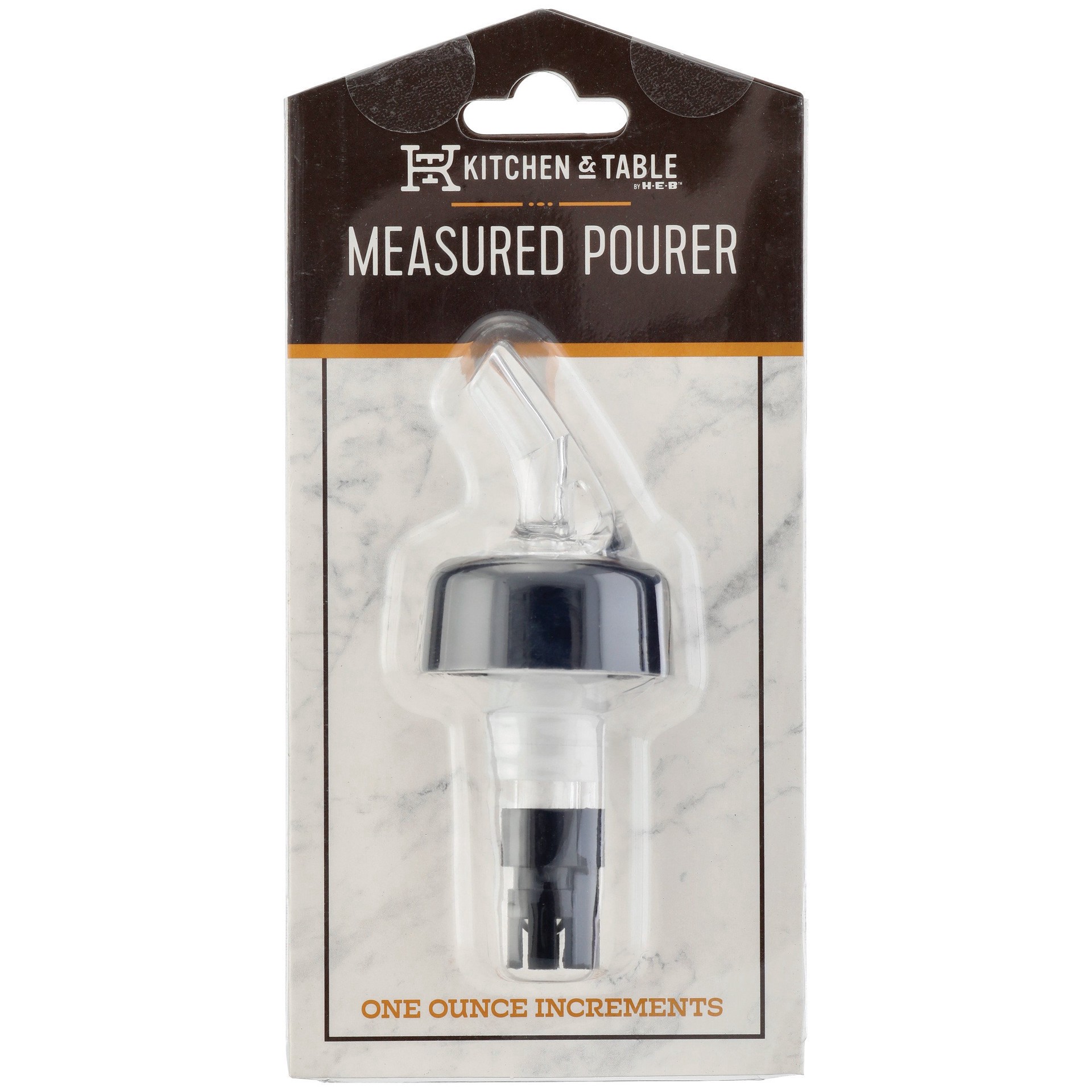 slide 1 of 1, Ktchen & Table by H-E-B Kitchen & Table by H-E-B Measured Pourer, 1 ct