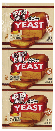 slide 1 of 1, Western Family Yeast All Purpose Pk, 0.75 oz