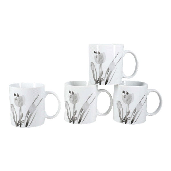 slide 1 of 1, BIA Cordon Bleu Corie Mugs, 4 ct; 12 oz