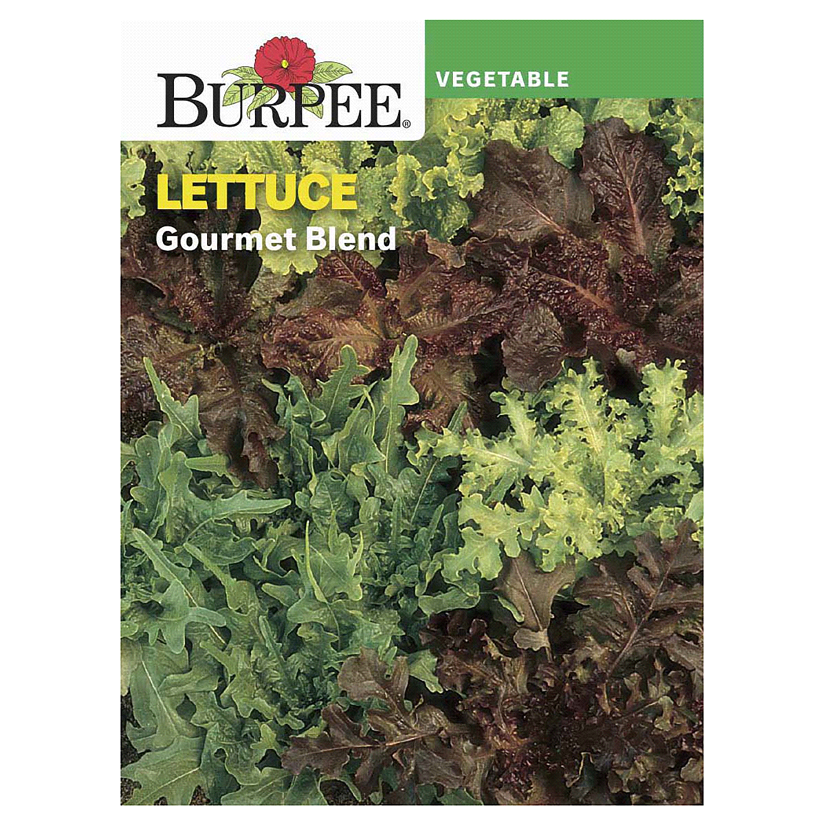 slide 1 of 1, Burpee Gourmet Blend Lettuce Seeds, 1 ct