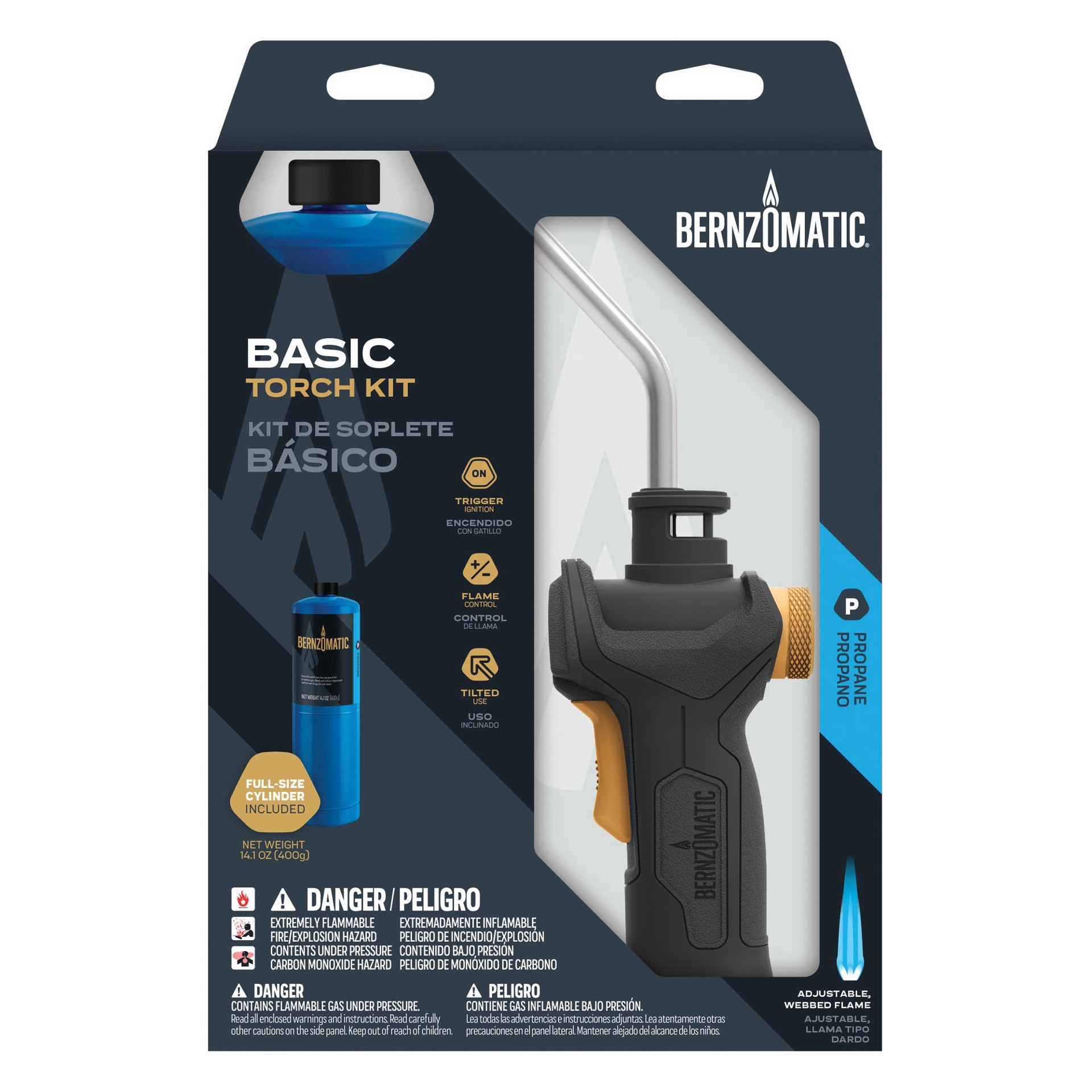 slide 6 of 6, BernzOmatic Heating Propane Torch Kit (14.1-oz), 1 ct