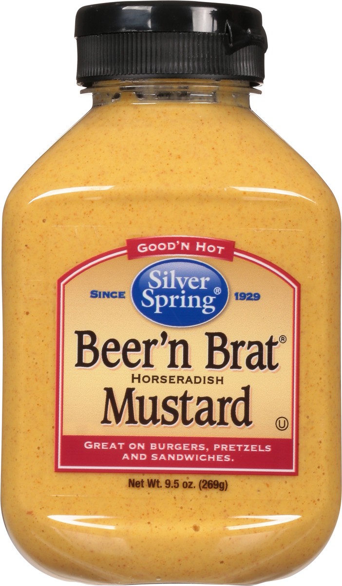 slide 6 of 9, Silver Spring Beer'n Brat Mustard 9.5 oz, 9.5 oz