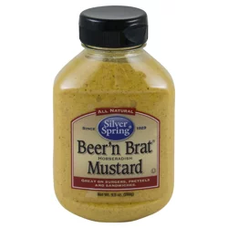 Silver Spring Beer'n Brat Horseradish Mustard 9.5 oz
