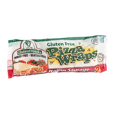 slide 1 of 1, Glutenfreeda Gluten Free Pizza Wraps Italian Sausage, 4 oz