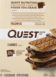 Quest Protein Bar, S'mores Flavor