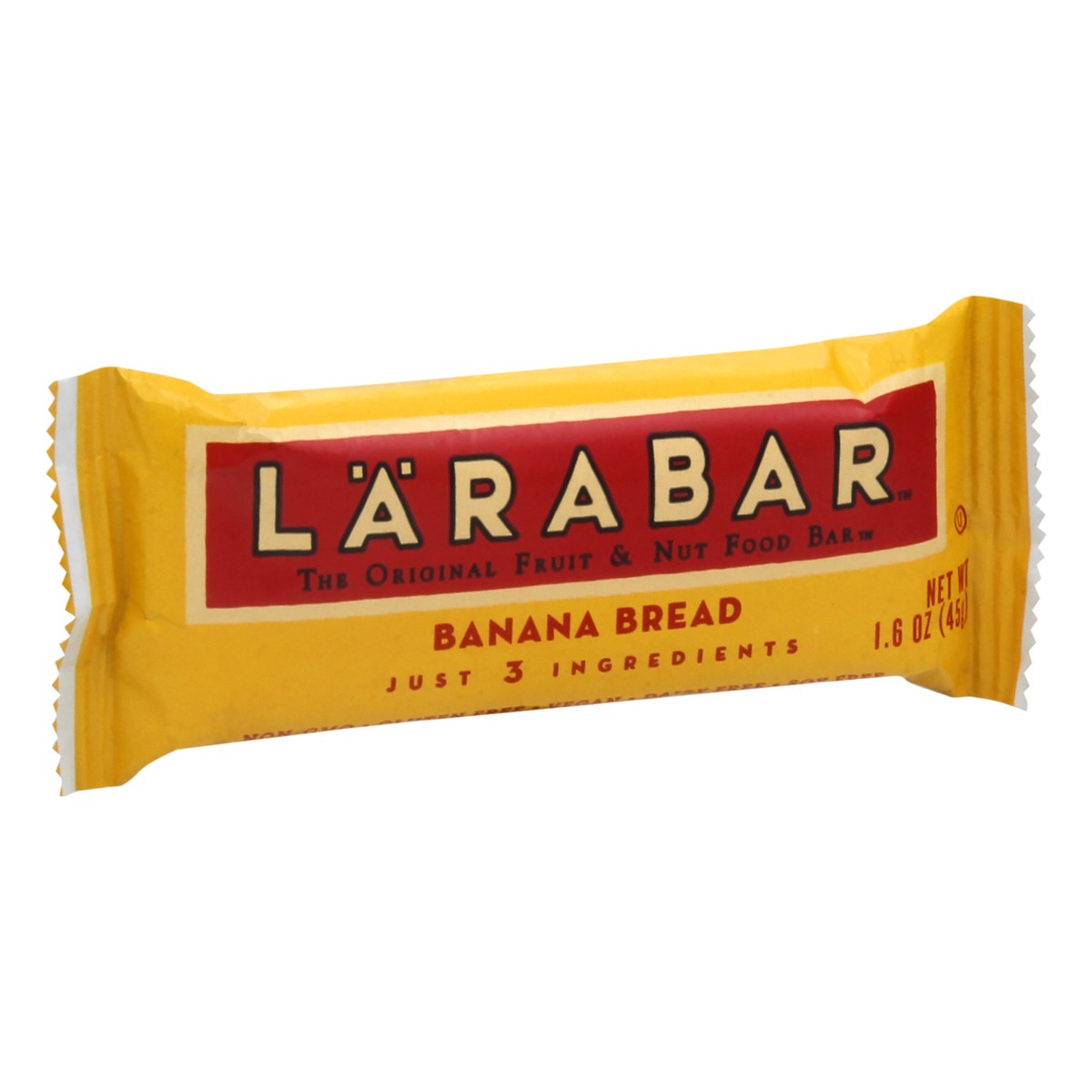 slide 2 of 10, LÄRABAR Gluten Free Banana Bread Fruit & Nut Bars, 1.6 oz