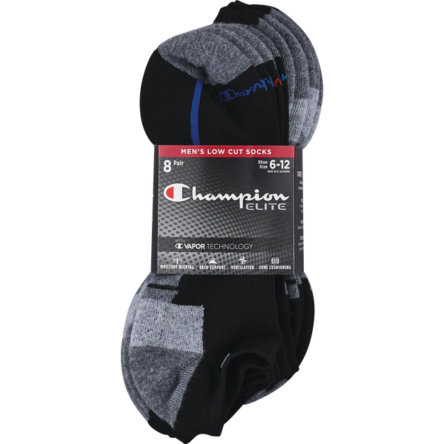 slide 1 of 1, CHAMPION Ch920 Men's Low Cut Black, 1 ct