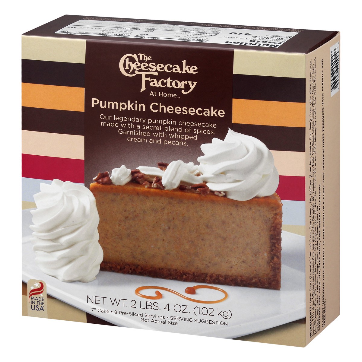 slide 3 of 9, The Cheesecake Factory I/O The Cheesecake Fac Pumpkn, 1 ct