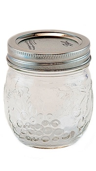 slide 1 of 1, Kerr Regular Mouth Quilted Crystal Jelly Jars, 12 oz