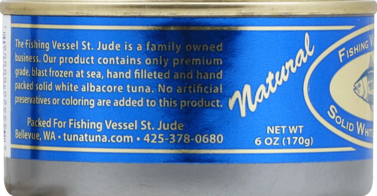 slide 2 of 7, Fishing Vessel St Jude Albacore Tuna 6 oz, 6 oz