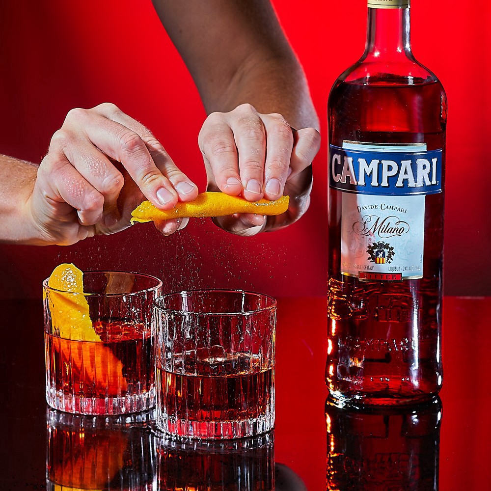 slide 2 of 7, Campari Liqueur, 750ml, 0.75 liter