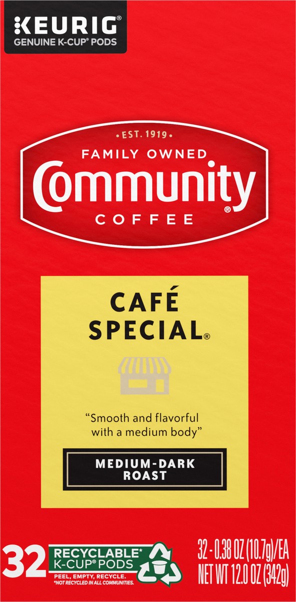 slide 10 of 10, Community Coffee Cafe Special, 32 ct