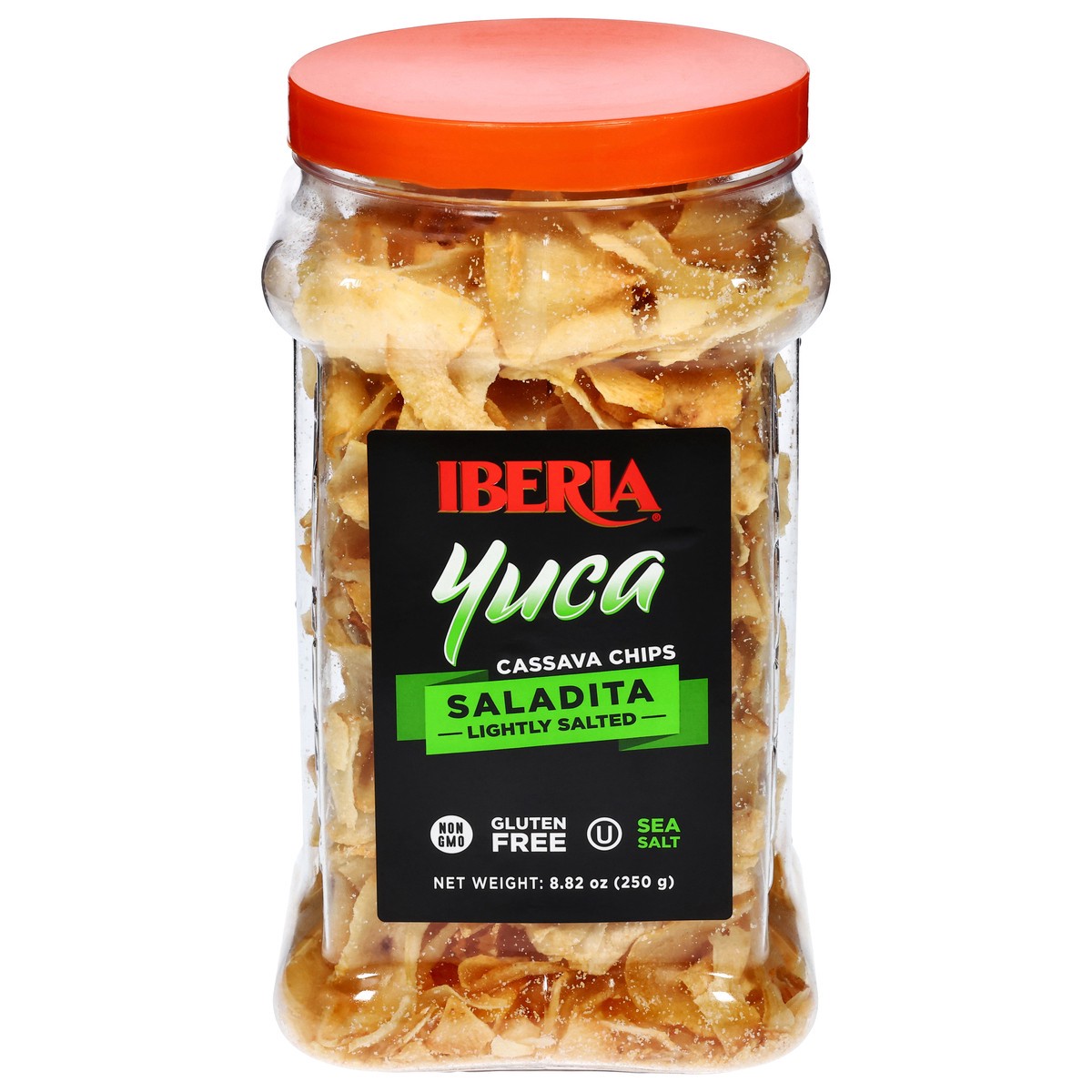 slide 1 of 14, Iberia Lightly Salted Yuca Cassava Chips 8.82 oz, 8.82 oz