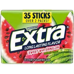 EXTRA Sweet Watermelon Sugar Free Chewing Gum Mega Pack - 35 sticks