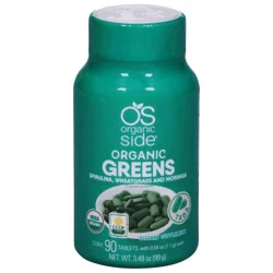 Organic Side Organic Greens Tablets - 90 ct, 0.04 oz