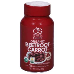 Organic Side Organic Beetroot Carrot Tablets