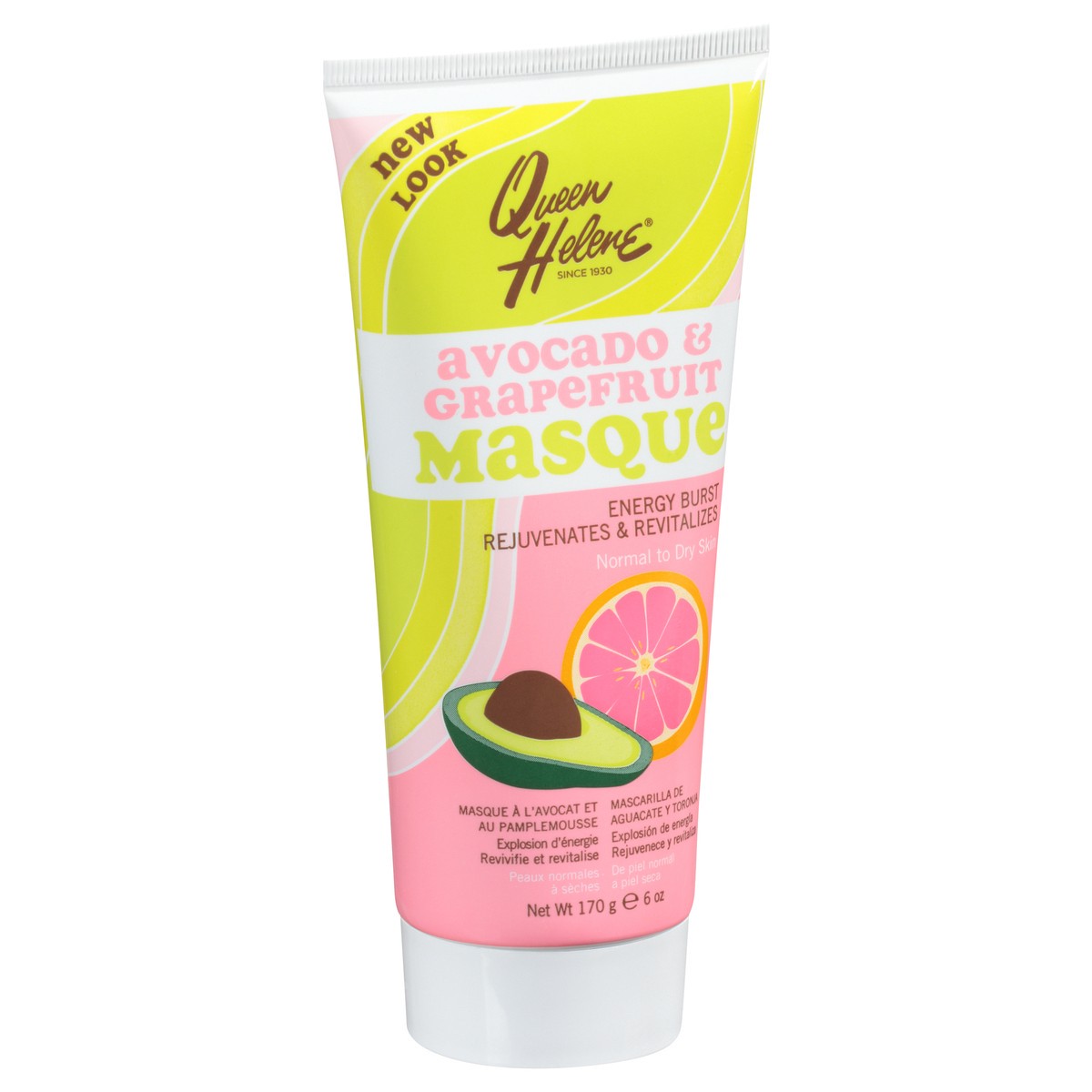 slide 3 of 12, Queen Helene Avocado & Grapefruit Masque 6 oz. Tube, 6 oz