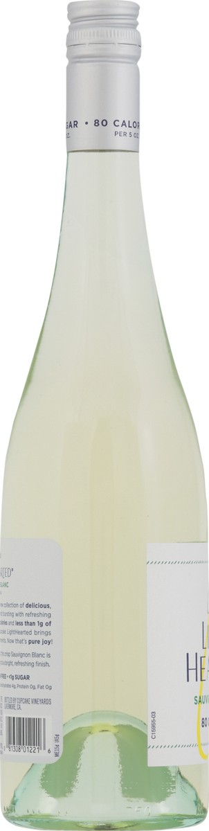 slide 7 of 9, Cupcake LightHearted Sauvignon Blanc White Wine - 750ml, 2020 California, 1 ct