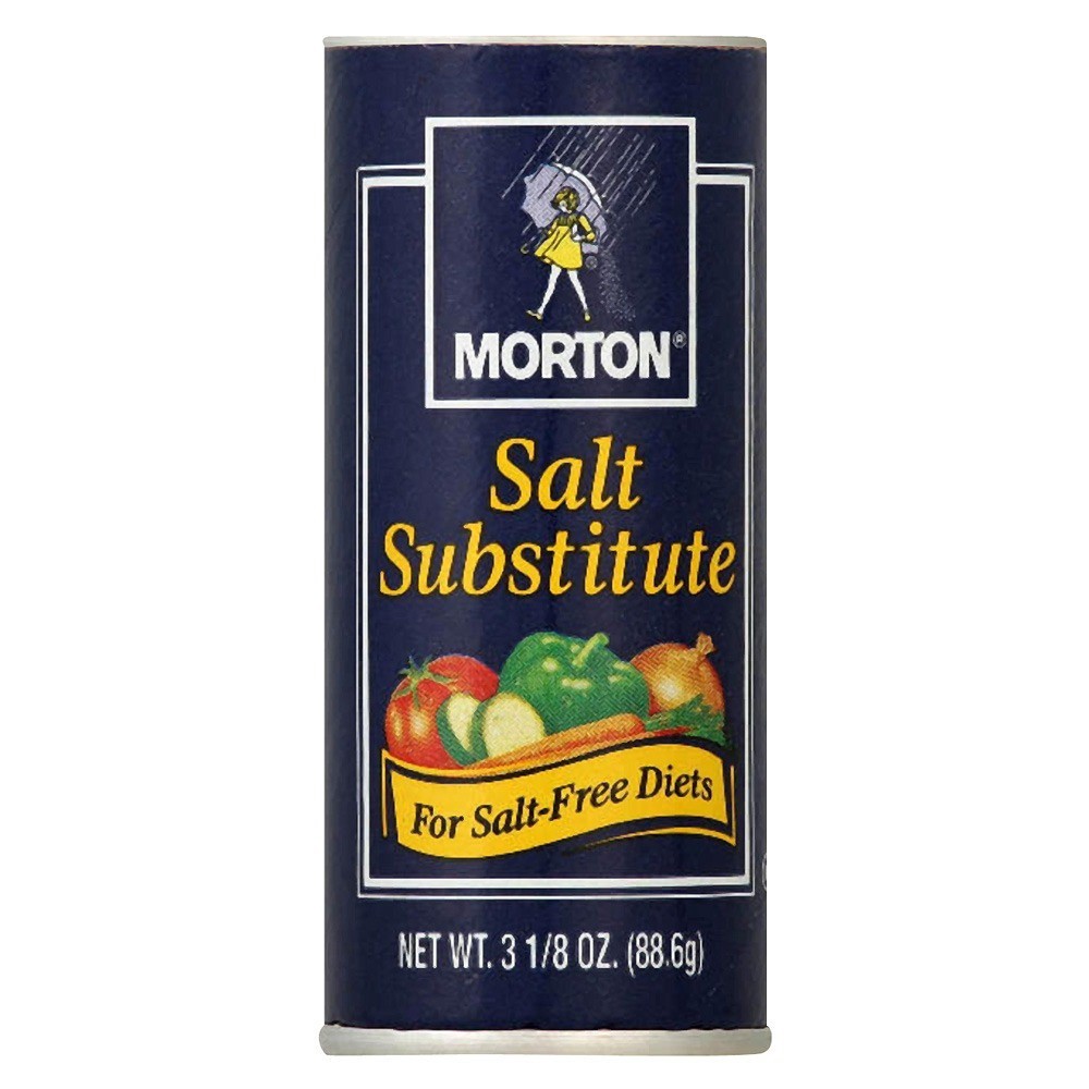 slide 1 of 1, Morton Salt Substitute, 3.125 oz