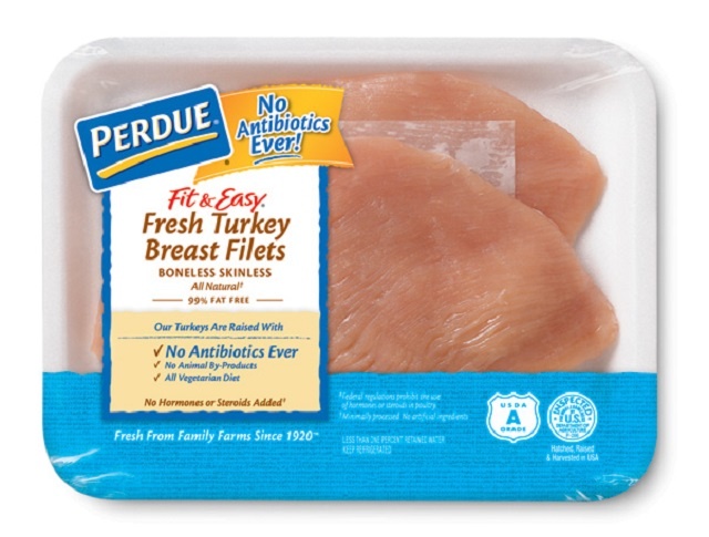 slide 1 of 1, Perdue Fresh Turkey Breast Fillets, per lb