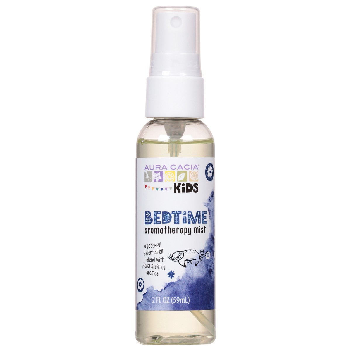 slide 1 of 9, Aura Cacia Kids Bedtime Aromatherapy Mist 2 fl oz, 2 fl oz