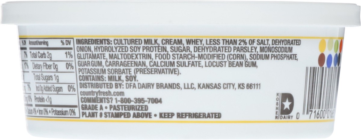 slide 9 of 14, Country Fresh French Onion Dip 8 oz, 8 oz