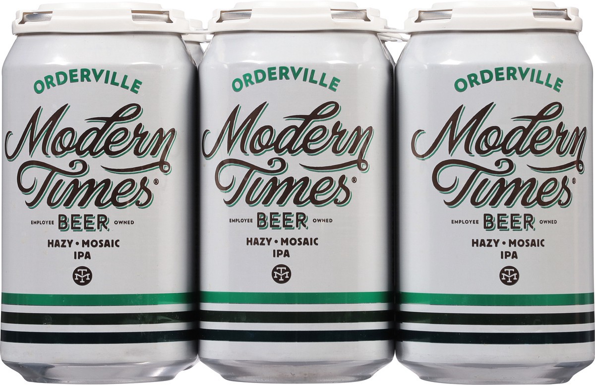 slide 4 of 9, Modern Times IPA Orderville Beer 6 - 12 fl oz Cans, 6 ct