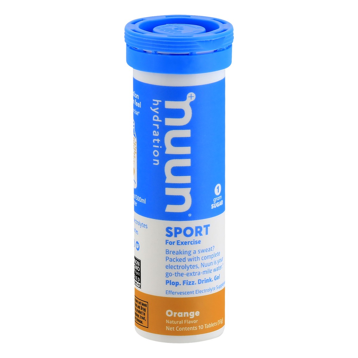 slide 1 of 12, Nuun Hydration Sport Drink Tablets Orange Flavor, 10 ct