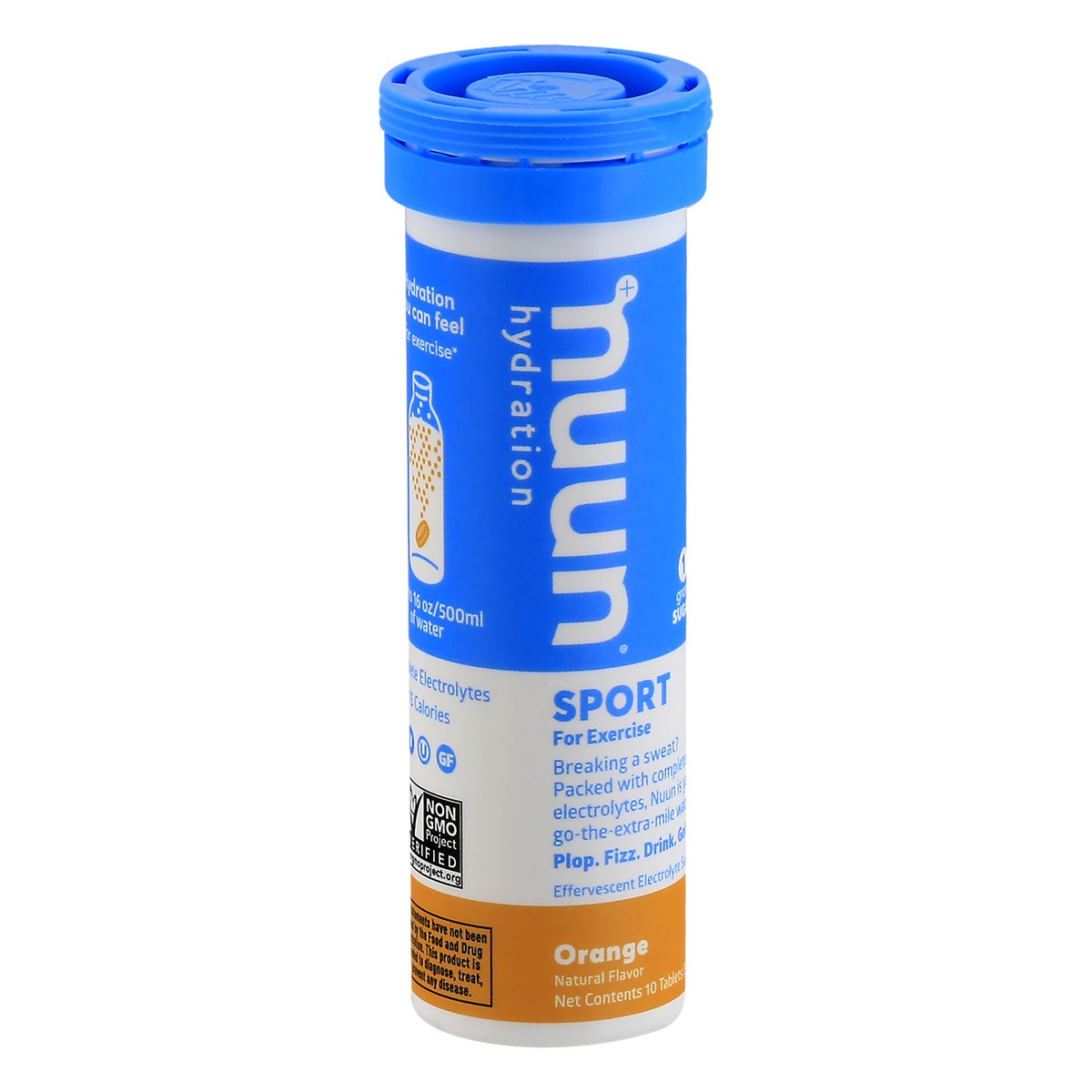 slide 11 of 12, Nuun Hydration Sport Drink Tablets Orange Flavor, 10 ct