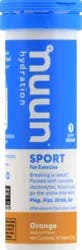 Nuun Hydration Sport Drink Tablets Orange Flavor